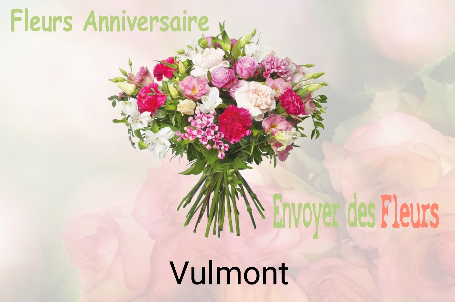 Bouquet de fleurs d’anniversaire livré à Vulmont